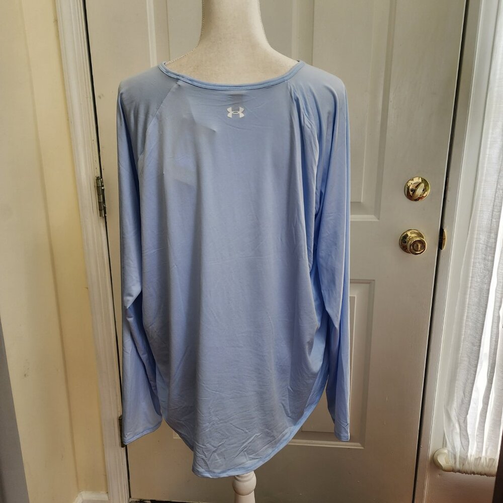 NWT Under Armour Women's UA Motion Longline Long Sleeve Tee Size 1X - Picture 5 of 11